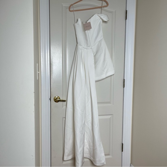 NWT Sau Lee Brenda White Mini Dress Size 0 - Picture 4 of 6